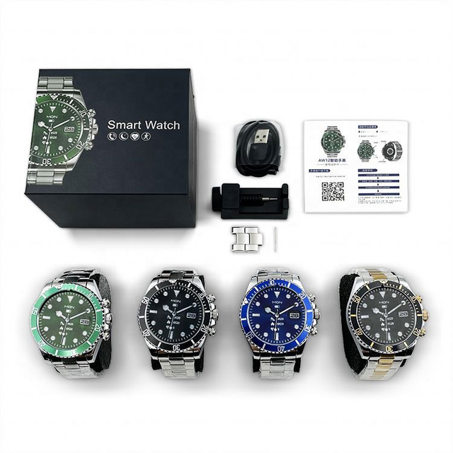 Smart Sport Watch for Men AW12 Smartwatch 1.28 Inch Fitness Tracker Sport Watch Montre Inteligente AW12 Smart Wach