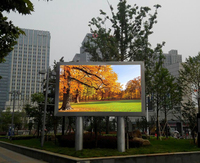 Écran d'affichage numérique LED extérieur P5 IP65 avec animation pour magasin de détail - Panneau vidéo pour parc urbain en Chine