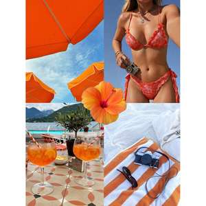 Bikini de Diseño Juvenil con Copa Triangular de Poliéster, Bikini Personalizado al por Mayor, Bikini Sexy de Verano - Product Image 3