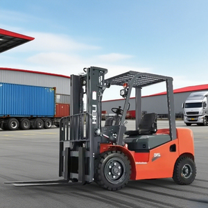 Heli truk Forklift CPC20 2Ton 3.8Ton LPG Diesel listrik daya 3m 6m Triplex tiang untuk gudang konstruksi Port logistik - Product Image 2