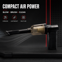 Souffleur d'air portable sans fil puissant pour ventilateur, dépoussiéreur électrique, remplace les bombes d'air comprimé jetables pour l'électronique
