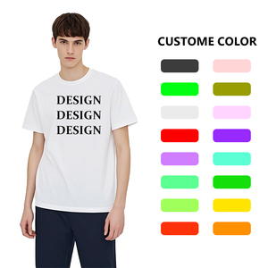 Custom t Shirt Printing T-shirt With logo for Men Your Own Brand Promotional Customize Work Tee Shirts With Tag Custom t Shirts