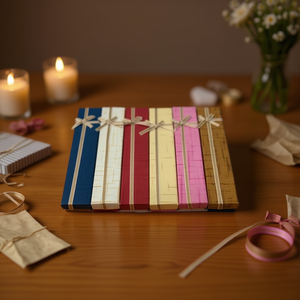 Set Regalo Promozionale MNJ 12 Pezzi con Materiale in Tessuto e Interno in Spugna, Design Diversi, Stile Popolare per Regali Personali - Product Image 3
