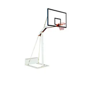 LDK sports equipment top sale fix basketball stand basketball hoop pole customize factory for training competition club