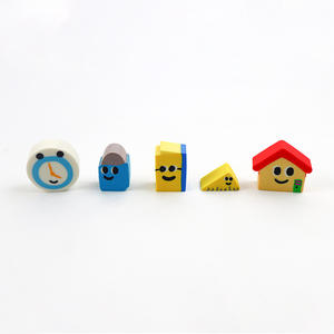 批发定制设计卡哇伊铅笔橡皮擦创意办公文具卡通用品 - Product Image 3