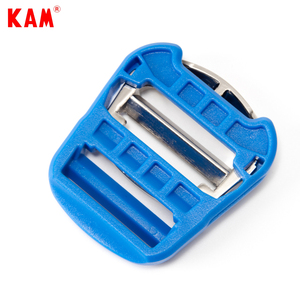 Good Quality Light Blue Quick Side Release <b>Belt</b> Metal Adjustable <b>Harness</b> Metal Buckle for <b>Belt</b> - Product Image 2