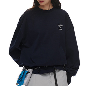 T-shirt à manches longues en coton 100% confortable de couleur unie de créateur de mode avec <span class=keywords><strong>logo</strong></span> imprimé - Product Image 6