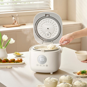 Olla Arrocera Mini Bear de 2.2L con Forma de Tambor, Multiusos, Eléctrica, para Cocinar al Vapor, para Uso Doméstico - Product Image 3