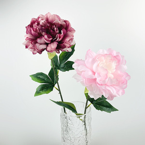 Wholesale Manufacturer <b>Artificial</b> French <b>Peony</b> Flowers 60cm Silk Flower Home Decor Wedding Props - Product Image 2