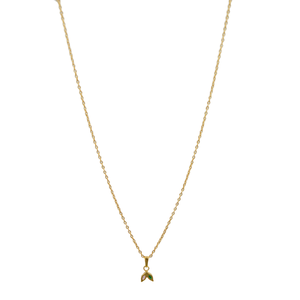 Collar de Cadena Chapado en Oro Fino-CBBA-100 - Product Image 2