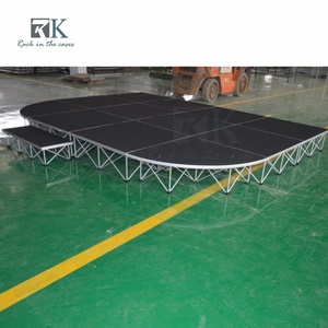 Customized Outdoor Indoor <b>Stage</b> Portable Anti Slip <b>Stage</b> Aluminum Riser <b>Stage</b> <b>Platform</b> Podium for Music Event - Product Image 2