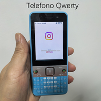Teléfono Android Qwerty 4G OEM, Teléfono con Teclado Qwerty Desbloqueado con Doble SIM, Teléfono Inteligente con Teclado Qwerty 4G