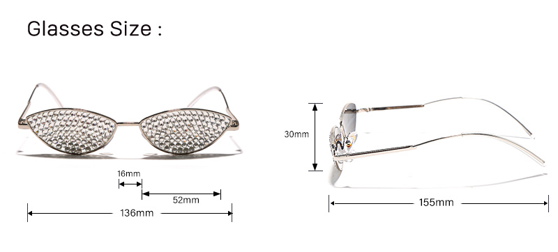 Gafas de sol de lujo vintage con diamantes de imitación para mujer, lentes de sol con forma de ojo de gato, 2023