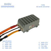Convertisseur DC-DC abaisseur (Buck) 1200W 80-720V vers 12V 27V