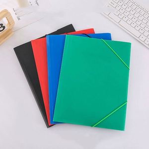 The Best Document <b>Folder</b> <b>A4</b> Translucent Blue Sturdy Plastic Washable Durable Organiser <b>Folder</b> with Inner Flaps and Elastic Band - Product Image 3