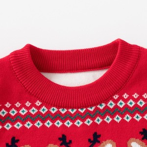 Wholesale <strong>Christmas</strong> 100% Cotton Cute Jacquard Knitted Baby Pullover Spring O-Neck Kids <strong>Jumper</strong> Printed Clothes <strong>for</strong> Boys and <strong>Girls</strong> - Product Image 3