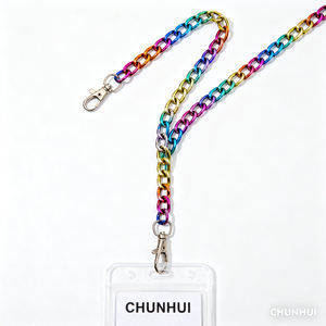 Özel Logo naylon boyun askısı Anime bilek kayışı promosyon Polyester kordon telefon kimlik kartı anahtarlık özelleştirilebilir logolu kordon - Product Image 3