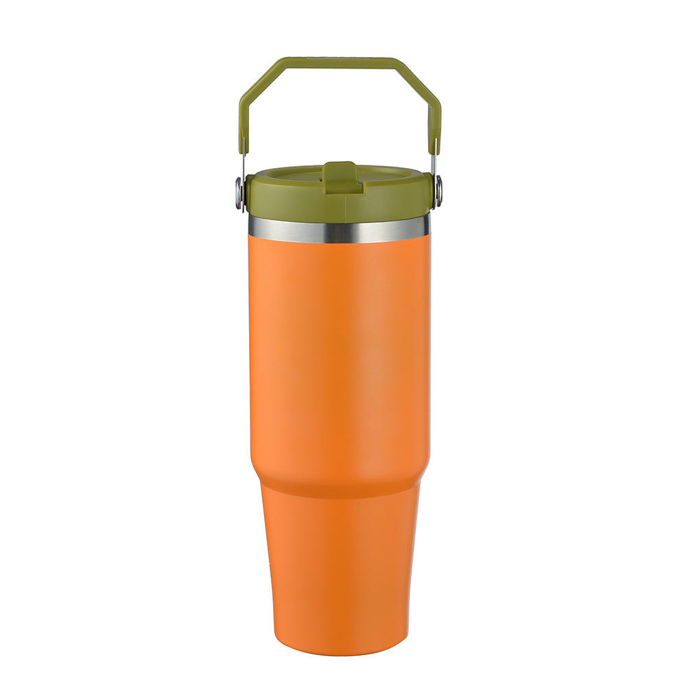 สีส้มเคลือบผง