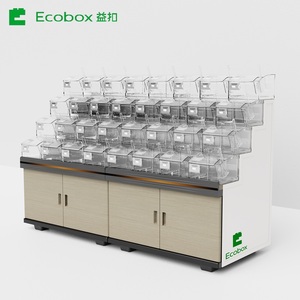 Kệ trưng bày/ giá để hàng bán lẻ số lượng lớn, tự chọn, bằng nhựa, dành cho đồ ăn nhẹ, kẹo, hạt khô trong siêu thị - Product Image 5