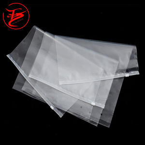 Wholesale Custom Thickened Transparent Frosted PE Ziplock <b>Bag</b> for Clothing Socks Underwear <b>Storage</b>-<b>Clothes</b> Organizer - Product Image 1