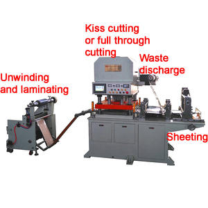 Máquina de troquelado hidráulico, <span class=keywords><strong>troqueladora</strong></span> para etiquetas adhesivas/pegatinas/papel/espuma/cinta/película - Product Image 6