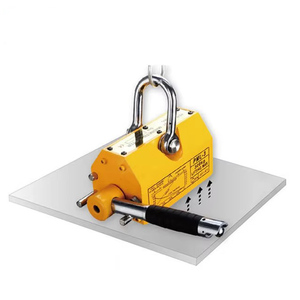 Elevador de placa magnética de Metal de 600kg y <span class=keywords><strong>1000kg</strong></span>, nueva eslinga de cadena magnética de elevación permanente para uso Industrial, elevador magnético permanente - Product Image 1