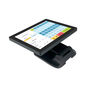 Oem miễn phí 15.6inch 21.5inch tất cả trong một màn hình kép thiết bị đầu cuối <span class=keywords><strong>POS</strong></span> Hợp kim nhôm <span class=keywords><strong>Windows</strong></span> máy tính để bàn hệ thống <span class=keywords><strong>POS</strong></span> cho nhà hàng - Product Image 4