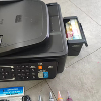 Imprimante tout-en-un 95 % neuve 565 pour imprimante jet d'encre Epson EcoTank L565 avec tête d'impression d'occasion et système d'encre continue CISS, imprimante A4 à réservoir