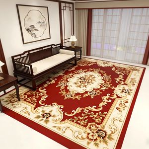 Alfombra Tejida Wilton para Dormitorio, Venta al por Mayor de Fábrica, Antimanchas, Estilo Nórdico Minimalista, Hecha a Máquina, para Uso Doméstico - Product Image 1