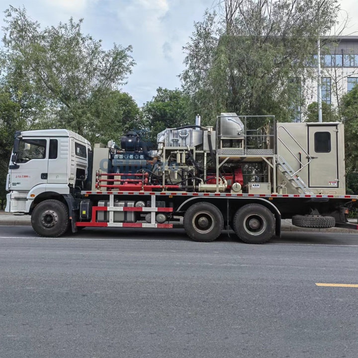 Поставляемое заводом API, установка для перекачки жидкого азота, нефтяное полевое оборудование, установленное на грузовиках