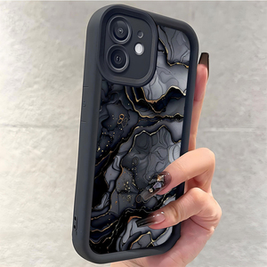 Custodia Classica <span class=keywords><strong>Nera</strong></span> con Stampa Marmo e Protezione Lente a Scala in TPU Antiurto per <span class=keywords><strong>iPhone</strong></span> <span class=keywords><strong>11</strong></span> 12 13 14 15 16 17 18 <span class=keywords><strong>Pro</strong></span> <span class=keywords><strong>Max</strong></span> - Product Image 4