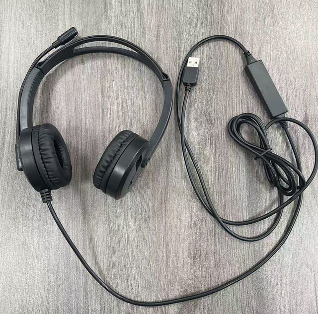 Wired Call Center Headset with  Omnidirectional Microphones  with Button Control  Siberia S7
