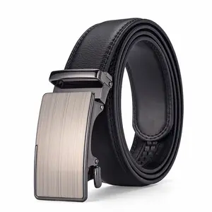 Leather Ratchet Belt Men - Customizable Fit, Effortless Style (35mm)