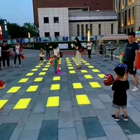 Piste de danse LED IP67 avec contrôle DMX512, panneau à changement de couleur pour soirées DJ/discothèques, jeux et divertissements pour adultes