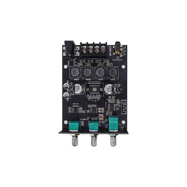 ZK-502T TPA3116D2 Bass Subwoofer Amplifier Board 2.0 Channel Power Audio Stereo 50W*2 BT-compatible