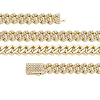 Nouvel Arrivage Transfrontalier 6MM Bracelet Chaîne Cubaine à Fermoir à Ressort Style Hip-hop Européen et Américain, Accessoires Tendance pour Hommes, Anniversaire