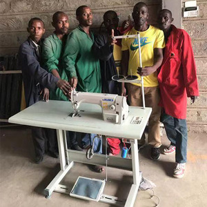 Trong Kho Juki 8700 Công Nghiệp Nhỏ Nút Cô Gái Máy May Với May Bảng Ánh Sáng Cho Vải Màu Hồng - Product Image 4