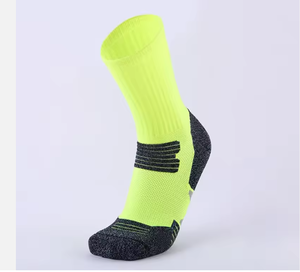 Chaussettes de vélo 2026ZP Fresh Air <span class=keywords><strong>100</strong></span> % <span class=keywords><strong>coton</strong></span> avec logo personnalisable <span class=keywords><strong>pour</strong></span> fitness et gym - Product Image 4