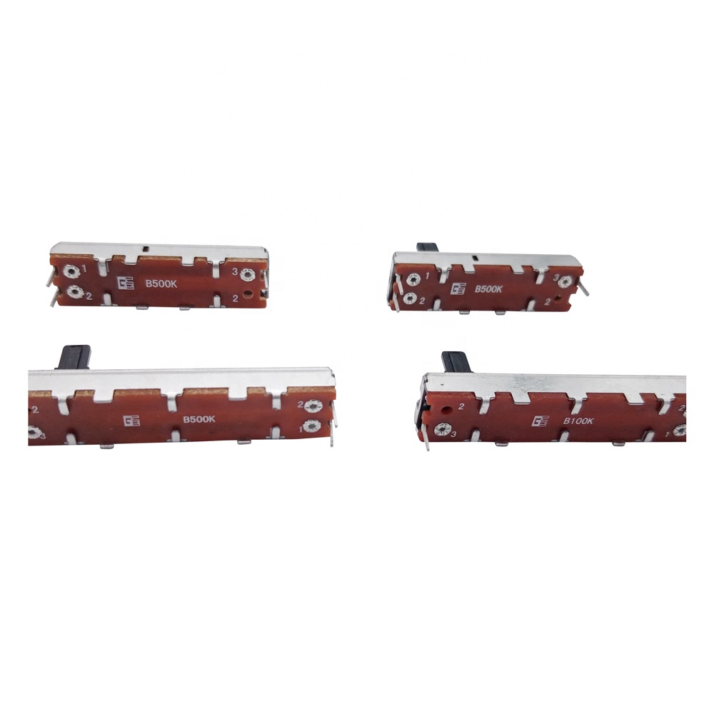 4,5 см длинная ручка B100K потенциометр путешествия слайд потенциометр