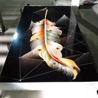 Vente en gros de feuilles de marbre PVC UV |   Panneau mural en PVC marbré avec revêtement UV durable, fourni par l'usine