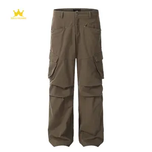 Vogue men's Cargo pants  uniquely designed fit for young taste support customization