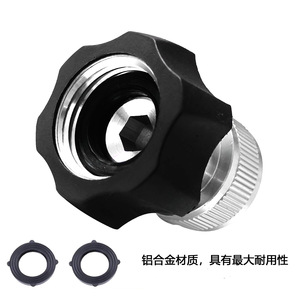 Stim Garden <b>Hose</b> Connector 3/4 Inlet Aluminum Alloy Filter For <b>Pressure</b> <b>Washer</b> High <b>Pressure</b> Cleaner Accessory - Product Image 5