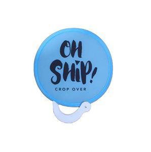 Abanico de Mano Plegable Redondo de Poliéster con Impresión Personalizada, Precio de Fábrica, Promoción de Verano - Product Image 1