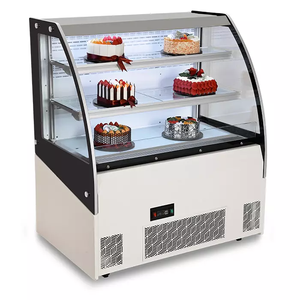 Năng lượng hiệu quả thương mại bánh Showcase | EU CE chứng nhận hệ thống làm mát | hai lớp kính cường lực | cho cao cấp tiệm bánh" - Product Image 4
