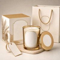 Op maat gemaakte cadeaudoos met sojabonen aromatherapie geurkaars met stijlopties voor thuisdecoratie - Thanksgiving & Kerstmis