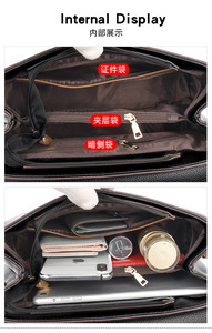 New Embossed Fashionable Women's Bag High Quality Simple Texture Women's Handbag Solid Color <b>Square</b> Soft Handle Pu Shoulder Bag - Product Image 6