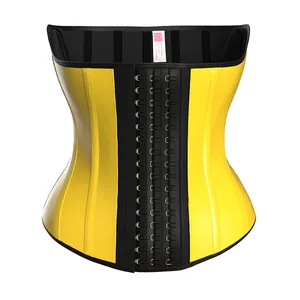 NANBIN New Design 11.5 Inch Latex Corset Women Plus Size 13 Steel Bond Waist Trainer Vest With Hooks 6XL