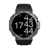 2025 resistente al agua 5ATM hombres GPS deporte reloj inteligente DM58, GPS posicionamiento AMOLED pantalla barómetro altitud brújula para hombres Smartwatch