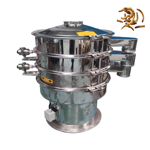 Dzjx vòng quay rung màn hình cấp thực phẩm thép không gỉ hạt tròn rung sàng tách máy sàng lọc tốt - Product Image 3