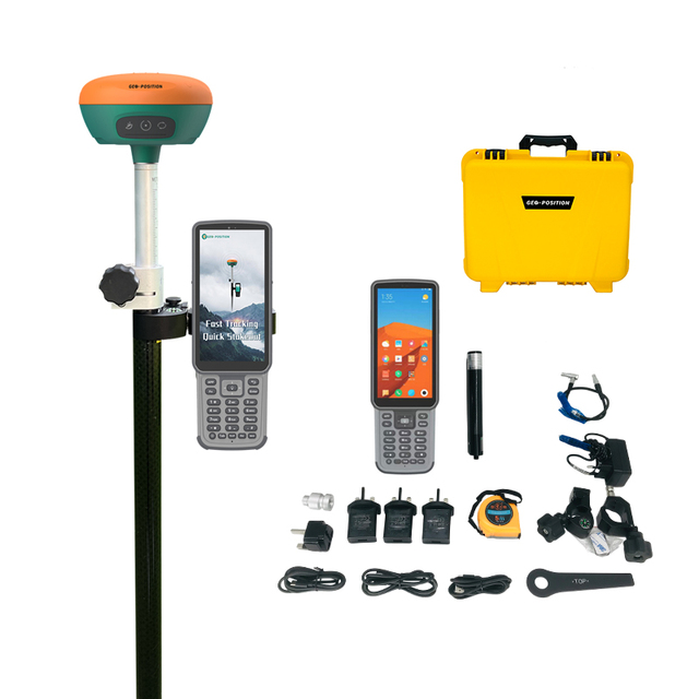 High-precision Multi-Frequency GNSS RTK Handheld GPS Global Positioning System Receiver IP68 Rated